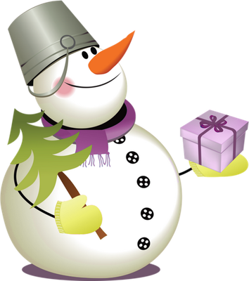 bonhomme de neige - bonhomme - personnages - smiley émoticône émoji cartoon clipart illustration - artémotic