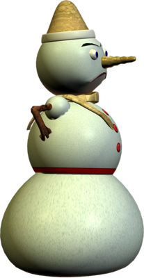 bonhomme de neige - bonhomme - personnages - smiley émoticône émoji cartoon clipart illustration - artémotic