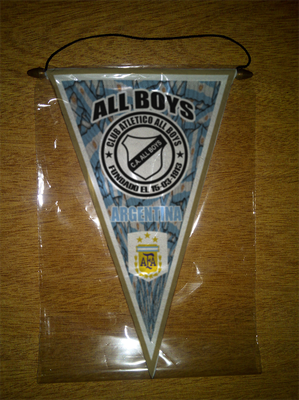 BANDERIN PENNANT FANION ALL BOYS