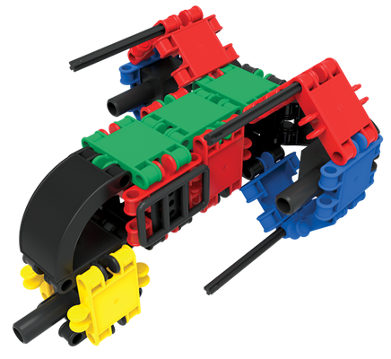 CLICS Rollerbox 20 in 1 CB606 – Bauplan-Modell: Fantasie-Transporter