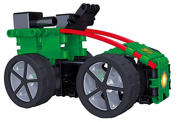 CLICS Baukasten Dino – Bauplan-Modell: Geländewagen