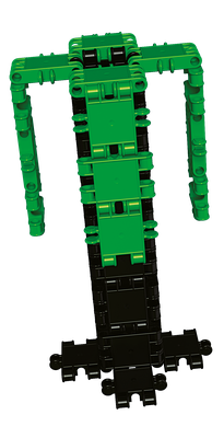 CLICS Baukasten Dino – Bauplan-Modell: Ständer / Turm-Konstruktion