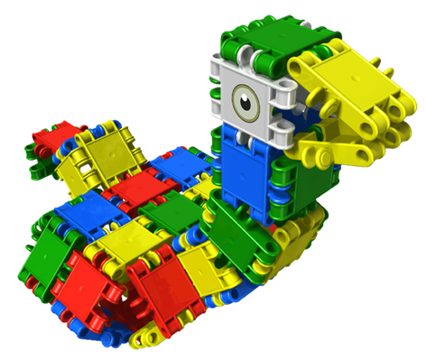 CLICS Box ZOO – Bauplan-Modell: Ente