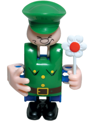 CLICS Baukasten 3 Happy Soldiers – CLICS Figur mit grüner Uniform