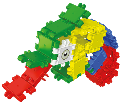 CLICS Box ZOO – Bauplan-Modell: Chamäleon