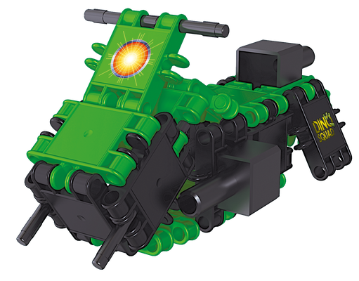 CLICS Baukasten Dino – Bauplan-Modell: Dino-Fahrzeug