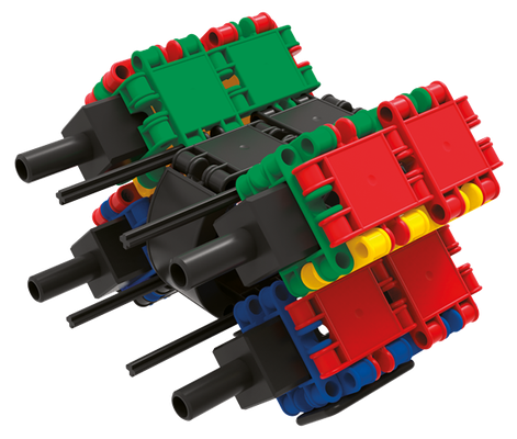 CLICS Rollerbox 25 in 1 CB803 – Bauplan-Modell: Raumschiff