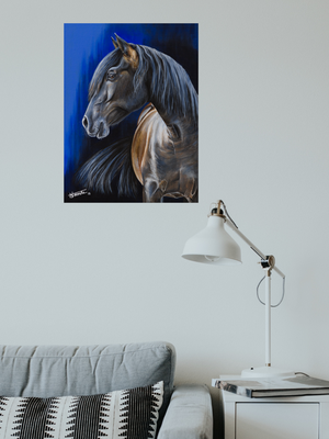 PRE Pferdegemälde Acryl