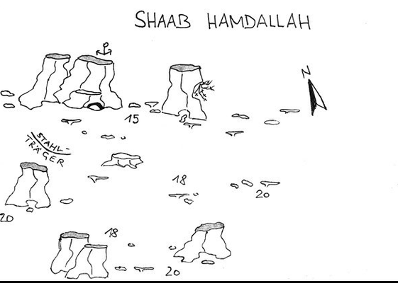 Shab Hamdalah, Wracknähe, Safaga, Korallentürme