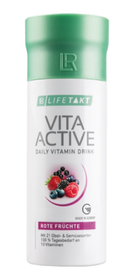 Vita Active Rote Früchte - Kompakt-Konzentrat aus 21 natürlichen Obst- und Gemüsesorten-