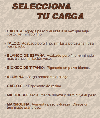 Tipos de cargas