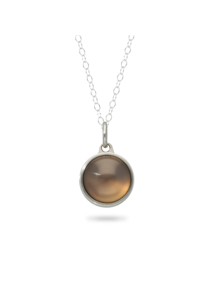 Gemstone- Edelstahl mit Vergoldung , befüllbarer Edelstein - 249,00 € , Kette -44,00 €