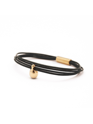 Gold Charm -Armband 316 Edelstahl mit 24 Karat Gold Beschichtung -199,00 €
