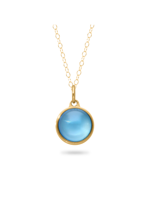 Gemstone- Edelstahl mit Vergoldung , befüllbarer Edelstein - 249,00 € , Kette -44,00 €