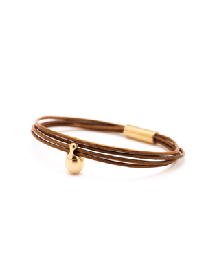 Gold Charm -Armband 316 Edelstahl mit 24 Karat Gold Beschichtung -199,00 €