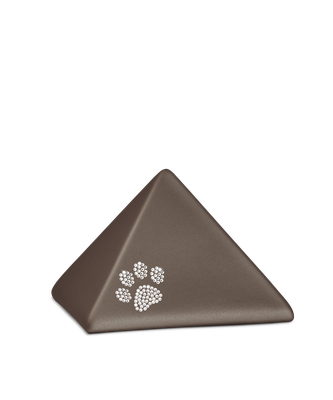 Edition Pyramide, velvet siena, Kristall-Pfote 0,5 l = 178,00 € und 1,5 l = 218,00 €