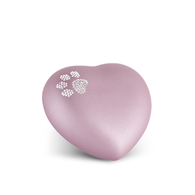 Farbton: rosè, perlmutt-oder samtschimmernde Oberfläche mit Swarovski-Pfote in der  Größe 0,5 l = 178,00 € und 1,5 l =218,00 €