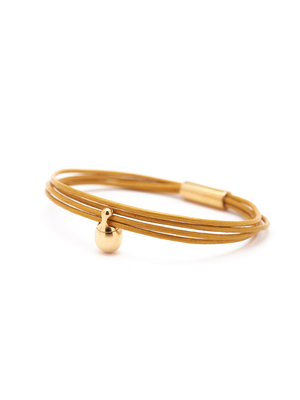 Gold Charm -Armband 316 Edelstahl mit 24 Karat Gold Beschichtung -199,00 €