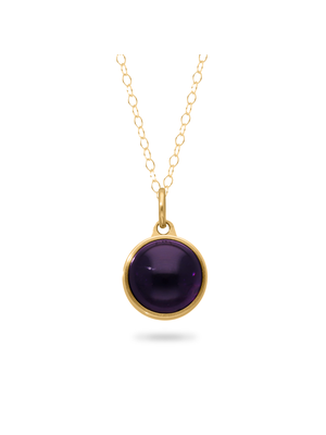 Gemstone- Edelstahl mit Vergoldung , befüllbarer Edelstein - 249,00 € , Kette -44,00 €