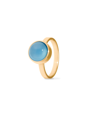 Gemstone -Edelstahl mit Vergoldung mit einem befüllbaren Edelstein , Durchmesser 10 mm -249,00 €