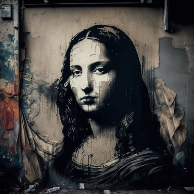 Mona Lisa, La Joconde, street art 