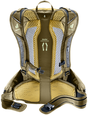 deuter Attack: Mountainbike-Rucksack mit innovativem RE ZRO®-Protektor — Rücken © deuter