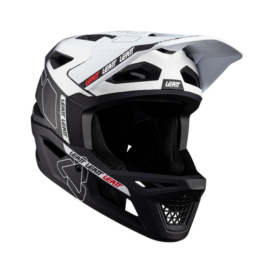 Leatt MTB Gravity 6.0 Carbon-Helm Farben: White, «Gold» (=gelb) und «Stealth» (=schwarz)