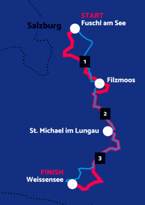 Gravelbike Experience 2024 - Route 1 vom 08. bis 12. Mai 2024