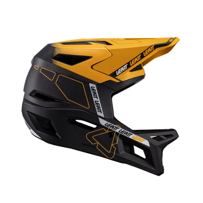 Leatt MTB Gravity 6.0 Carbon-Helm Farben: White, «Gold» (=gelb) und «Stealth» (=schwarz)