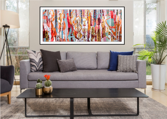 danse en musique - 170 x 70- vendu