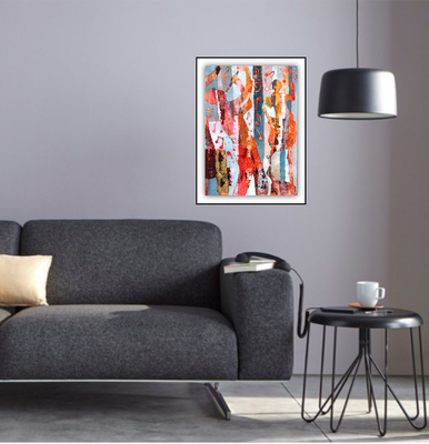 danse en musique - 50 x 70
