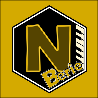 Nancy Berie, N Berie with Piano Keys, Logo