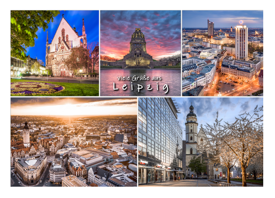 Postkarte Leipzig I