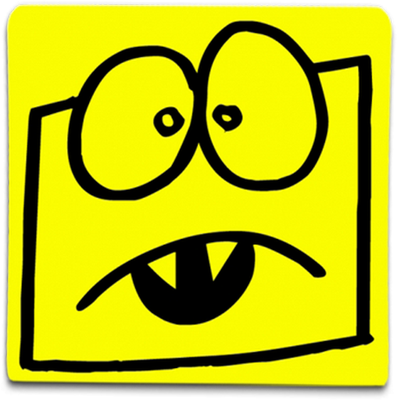smiley carré - émoji - émoticônes - smiley émoticône émoji cartoon clipart illustration - artémotic