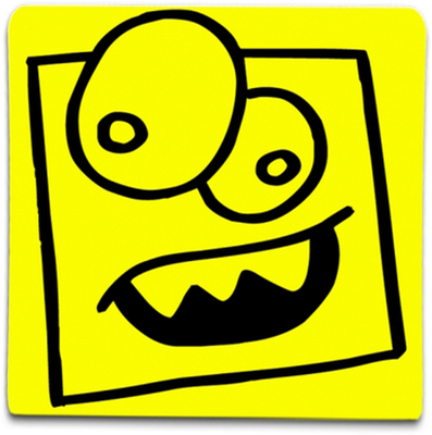 smiley carré - émoji - émoticônes - smiley émoticône émoji cartoon clipart illustration - artémotic