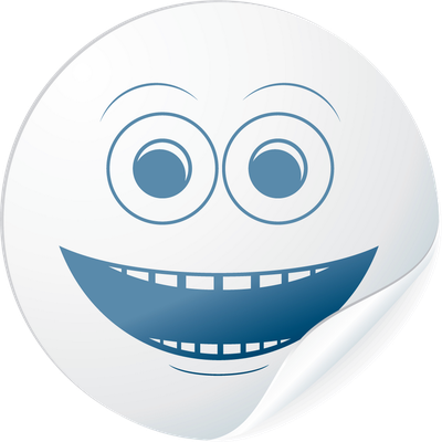 smiley rond - émoji - émoticônes - smiley émoticône émoji cartoon clipart illustration - artémotic