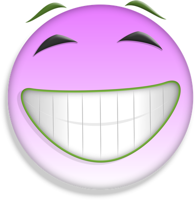 smiley rond - émoji - émoticônes - smiley émoticône émoji cartoon clipart illustration - artémotic