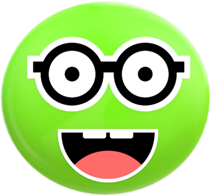 smiley rond - émoji - émoticônes - smiley émoticône émoji cartoon clipart illustration - artémotic