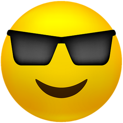 smiley rond - émoji - émoticônes - smiley émoticône émoji cartoon clipart illustration - artémotic
