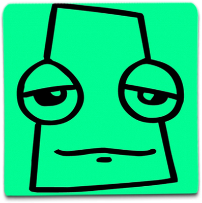 smiley carré - émoji - émoticônes - smiley émoticône émoji cartoon clipart illustration - artémotic