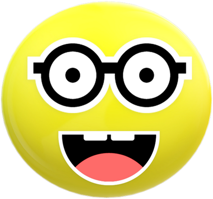 smiley rond - émoji - émoticônes - smiley émoticône émoji cartoon clipart illustration - artémotic