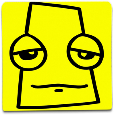 smiley carré - émoji - émoticônes - smiley émoticône émoji cartoon clipart illustration - artémotic