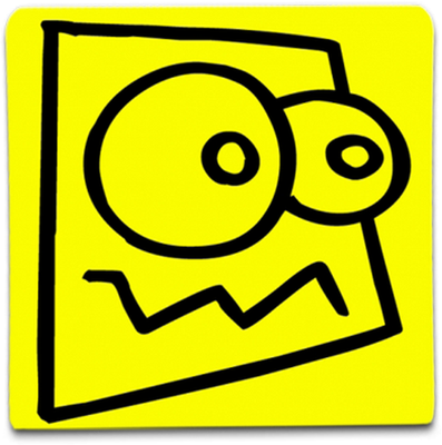 smiley carré - émoji - émoticônes - smiley émoticône émoji cartoon clipart illustration - artémotic
