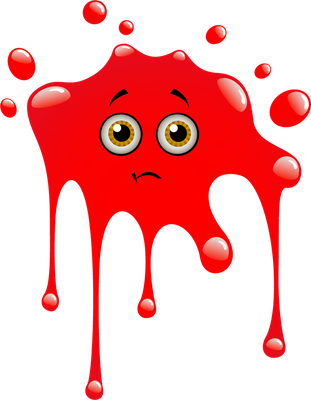 tache - émoticônes - smiley émoticône émoji cartoon clipart illustration - artémotic