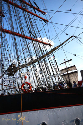 _sail in summer_ Hafengeburtstag Hamburg, das Segelschiff "Sedov"_ Foto: (c)Ank 5/2018