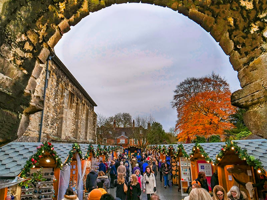 Winchester Cathedral's Christmas Market - Best Christmas Markets in the UK - Copyright winchester-cathedral.org.uk/christmas - European Best Destinations