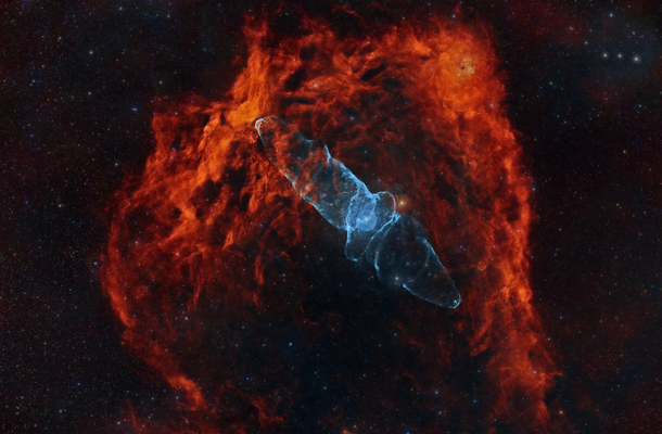 SH2-129 & OU4 Flying Bat & Squid Nebula - 16/10/22