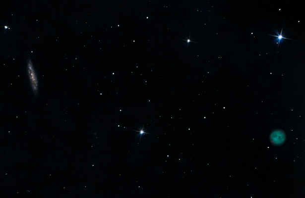 M 97 & M 108 Owl Galaxy & Surfboard Galaxy