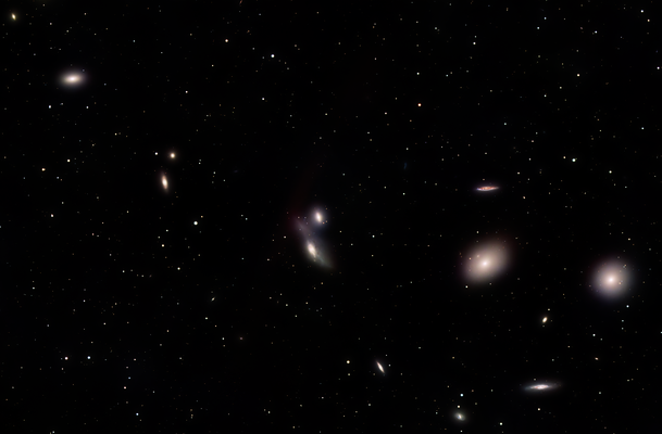 NGC 4435 - The Eyes Galaxies - 03/2024