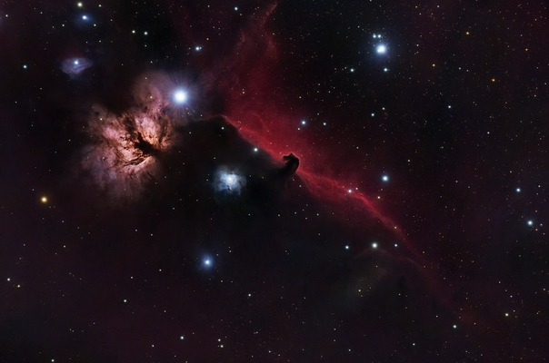 IC 434 Horsehead & Flame Nebula - 16/11/2023